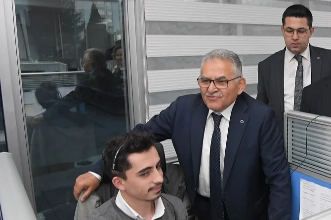 Kayseri Büyükşehir'den ilçelere Mobil Beyaz Masa