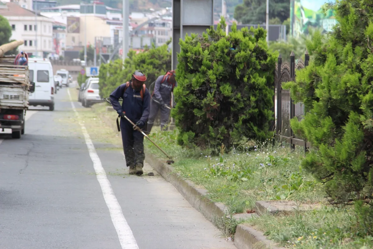 Giresun'da Kent Geneli Temizlik Çalışmaları Devam Ediyor