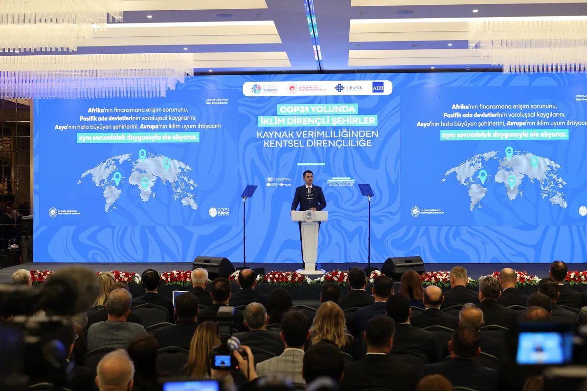 Bakan Kurum: COP31'de şehirler için ölçeklendirilebilir model