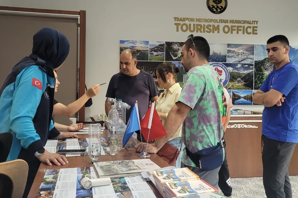 Trabzon Turizm Ofisleri Temmuz'da 3 Bin Ziyaretçi Aldı