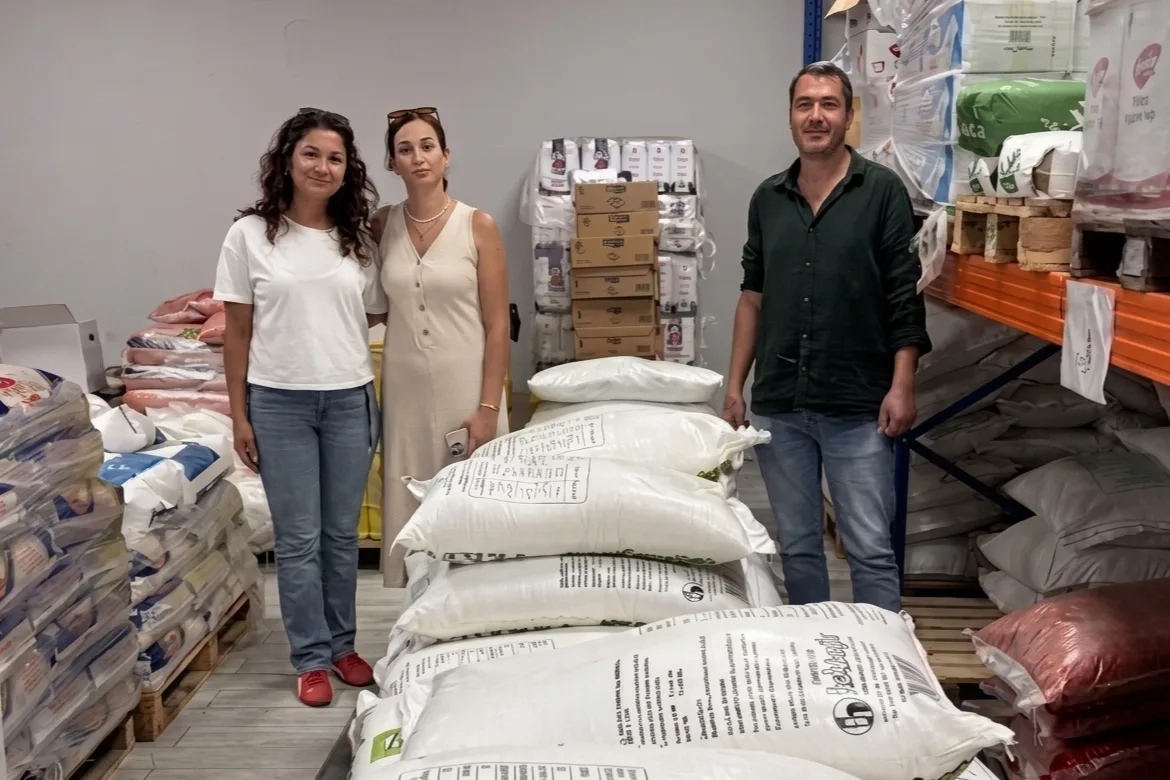 İzmit Belediyesi tarım arazisinden Aşevi'ne 1.5 ton un