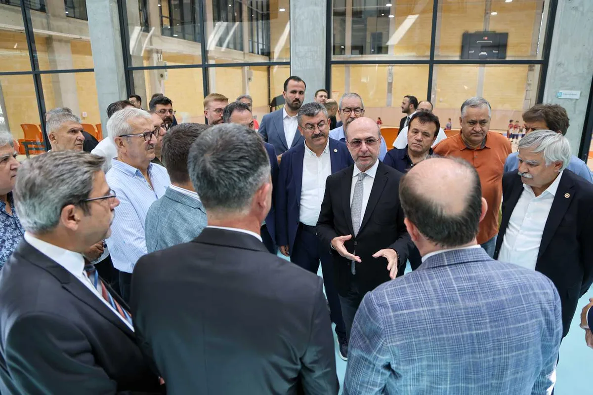 Selçuklu Spor Merkezi milletvekillerinden 'tam not' aldı