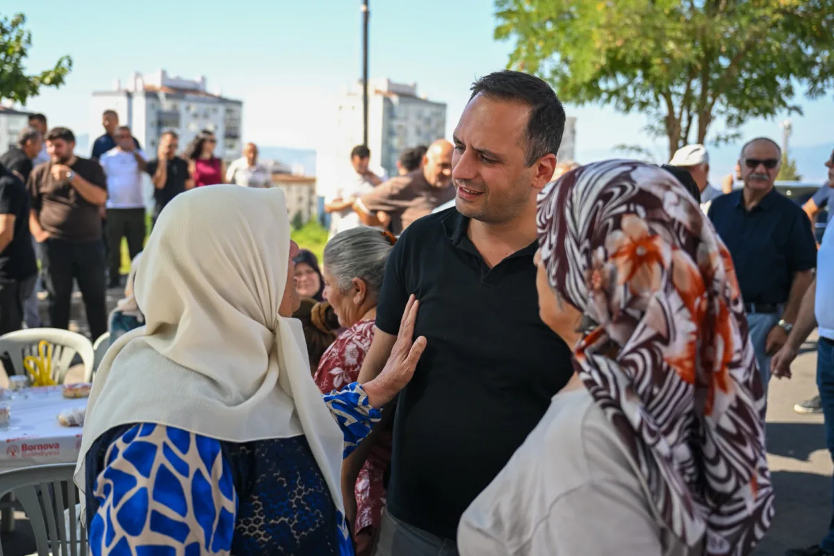 Bornova'da atıl alanlar yemyeşil bostan oldu
