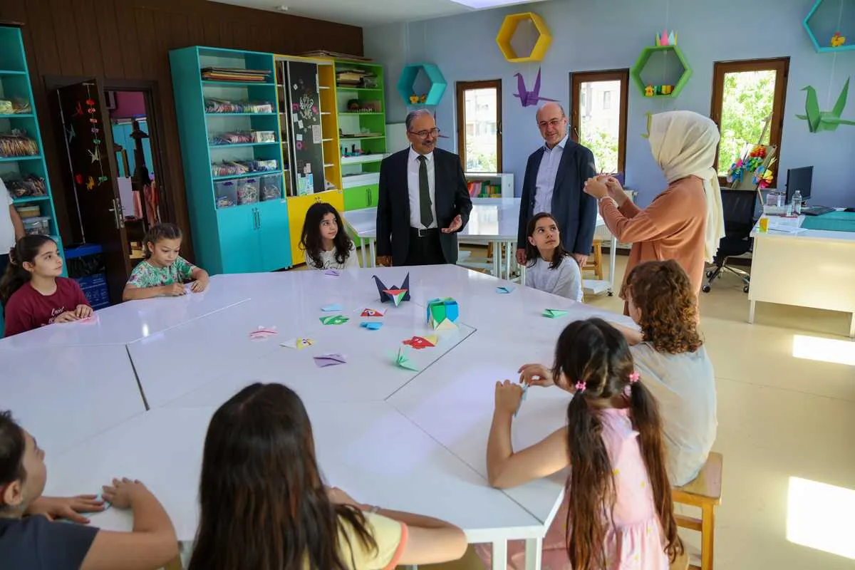 Selçuklu'da eğitim turu: Başkan ve Kaymakam atölyeleri gördü