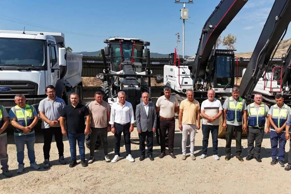Hamzadere Sulama Birliği'ne güçlü takviye: Yeni makineler