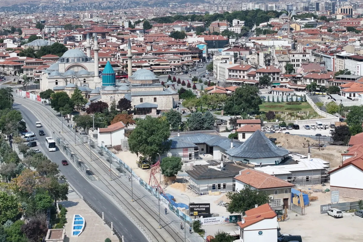 Mevlevi Dergahı inşaatı yarıya geldi, 2027 hedefi