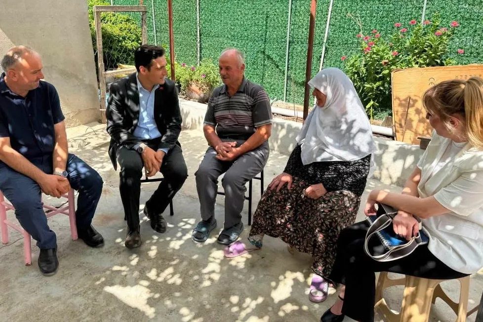 İpsala Kaymakamı Sultanköy'de: Gaziler Ziyaret Edildi