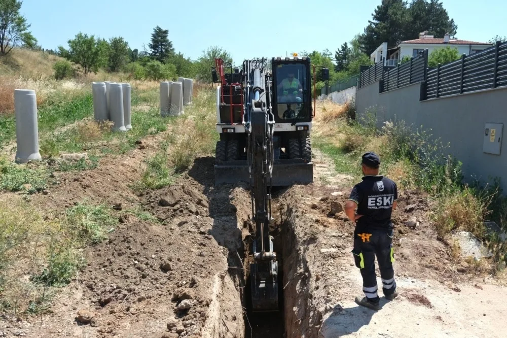 Eskişehir'de kanalizasyon altyapısı güçlendirildi