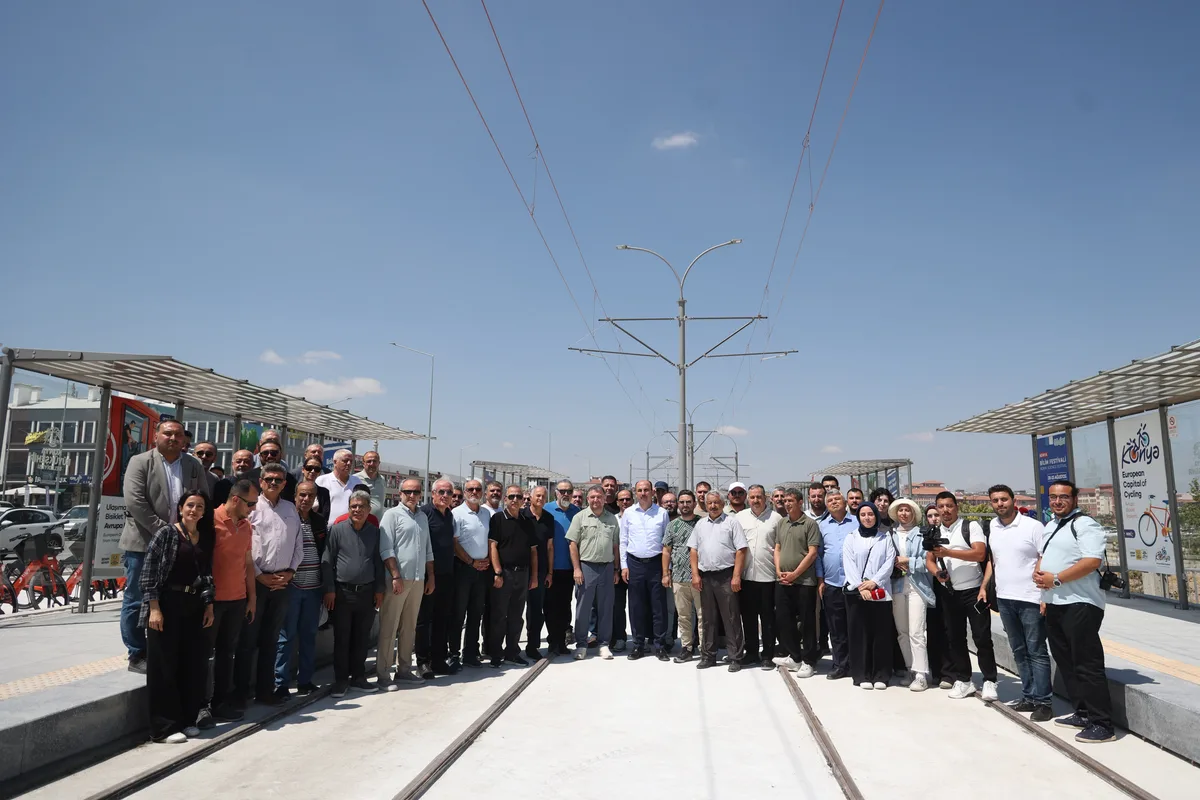 Altay: Konya'ya 114 km yeni raylı sistem gelecek