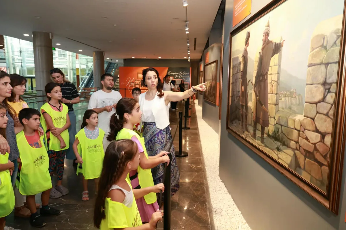 Osmangazi'de çocuklarla müze keşfi: "Kale Gizemleri"