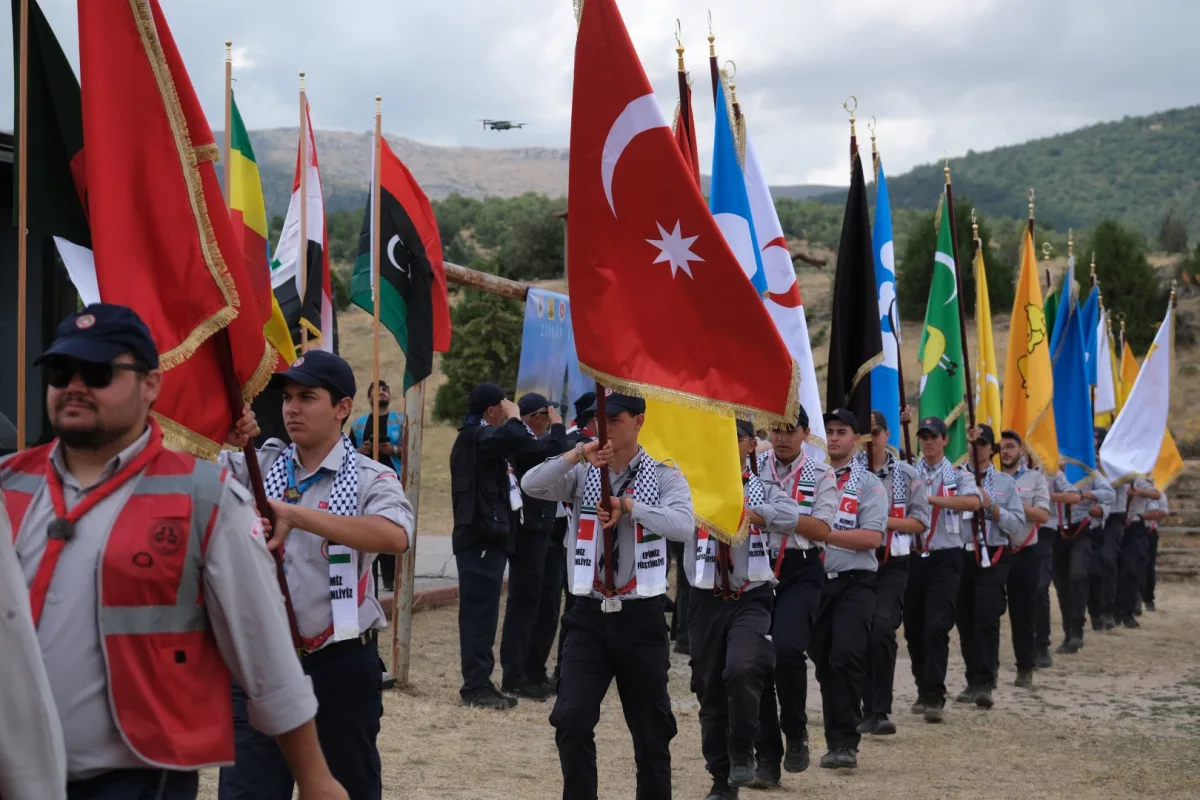 16 ülkeden 2 bin izci Konya'da bir araya geldi