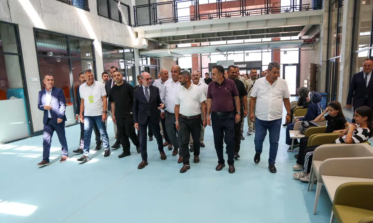 UCLG-MEWA heyeti Selçuklu projelerini inceledi