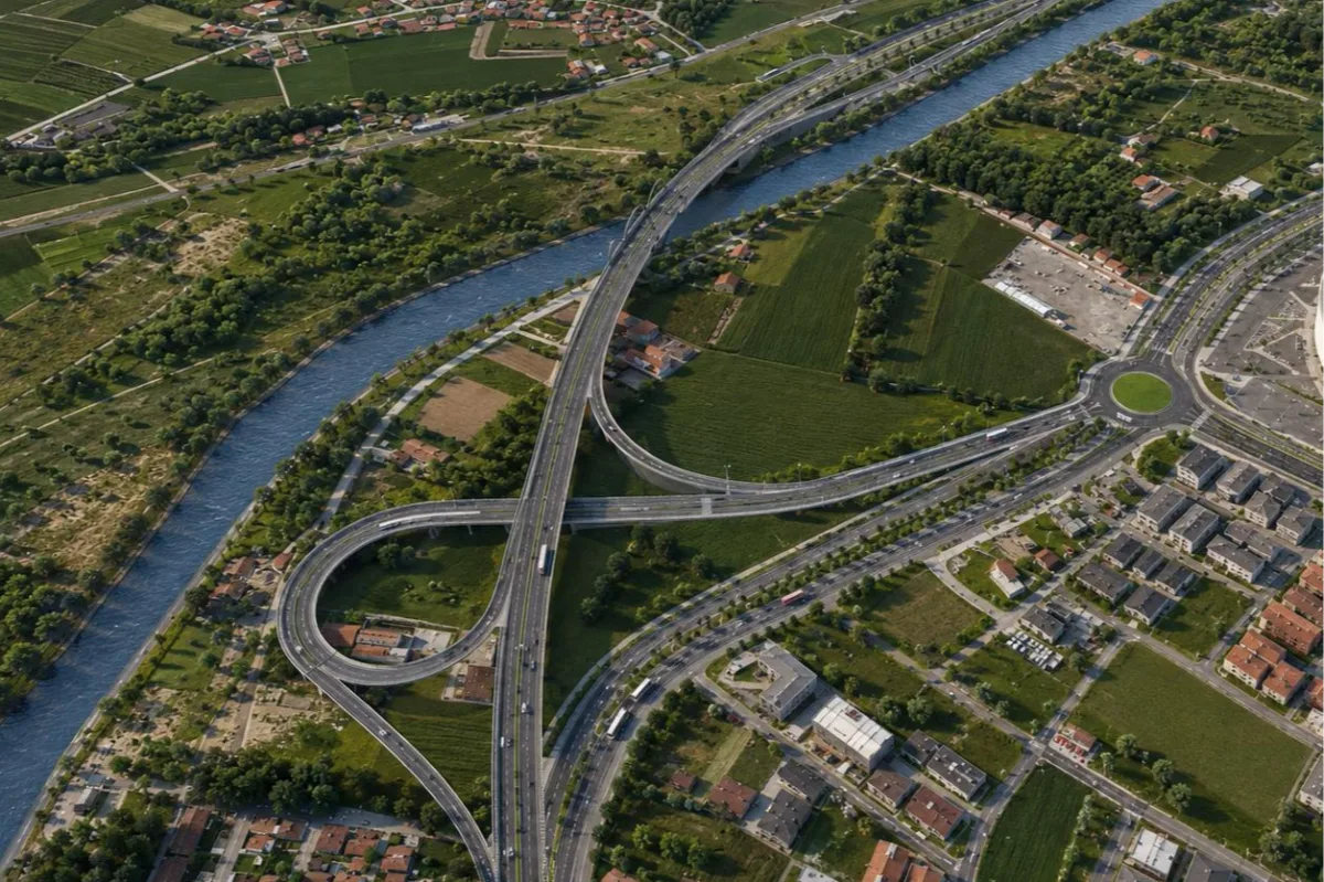 Sakarya Doğu Çevre Yolu: 18 km, 4 şerit, özel köprü