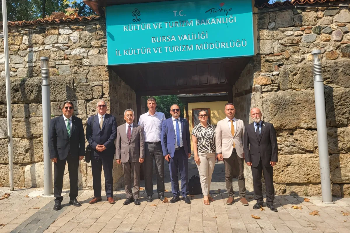TUREB yönetimi Bursa'da: Turizm ve rehberlik masaya yatırıldı