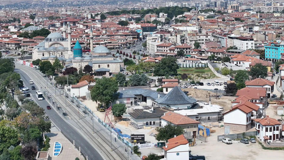 Başkan Altay: Mevlevi Dergahı %50 tamam, 2027'de hizmete