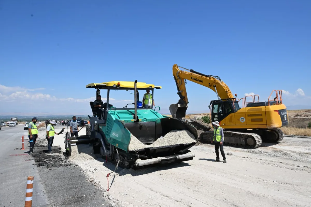 Malatya'da Yaka yolu 20 günde bitiyor