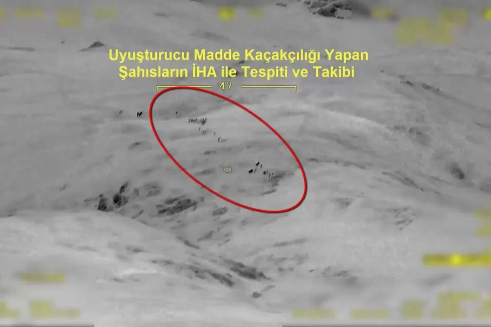 Hakkari'de JİHA destekli operasyon: 253 kilo esrar ele geçirildi