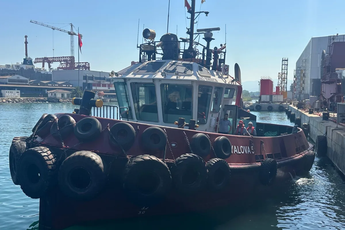 Yalova'da römorkör hizmetleri yeni şirkete devredildi
