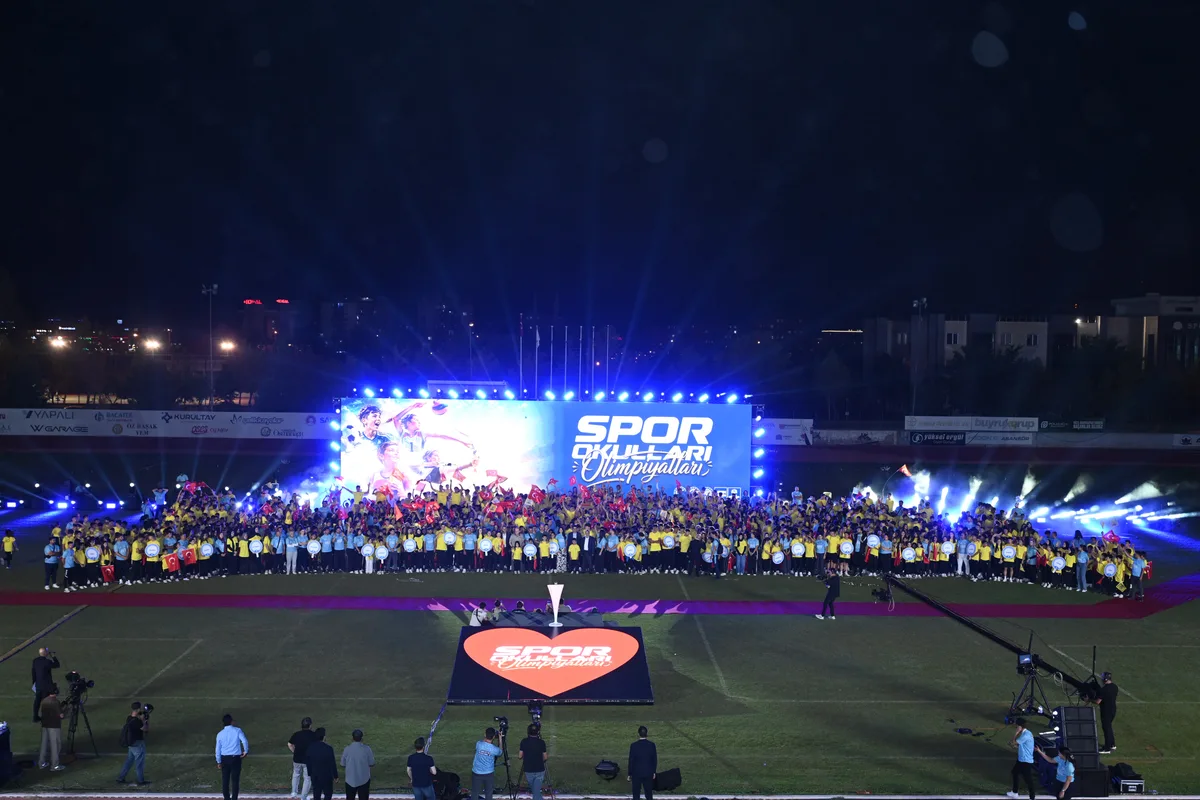 Konya'da 1.500 Genç Sporcu Olimpiyat Heyecanı Yaşadı