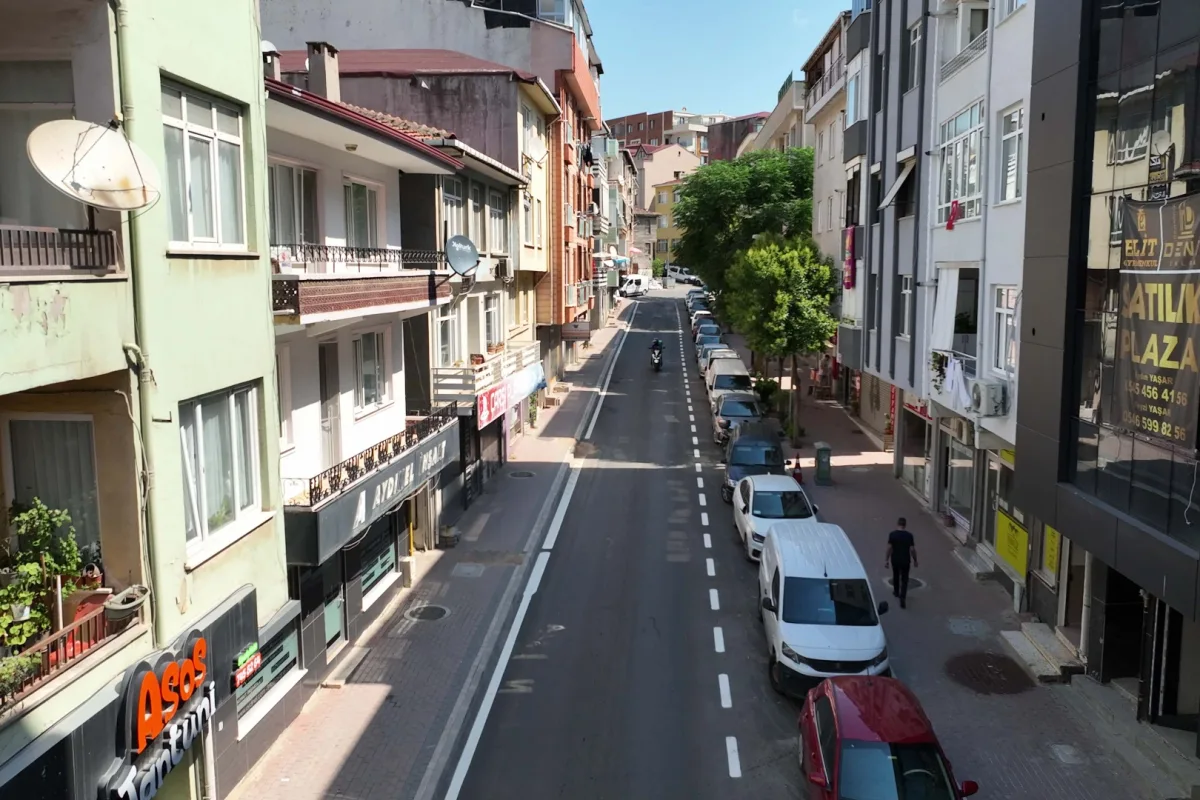 Darıca'nın damar caddeleri yenilendi, trafik rahatladı