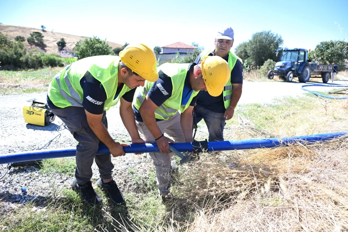 Selendi'de kesintisiz su için 2 km hat değiştiriliyor