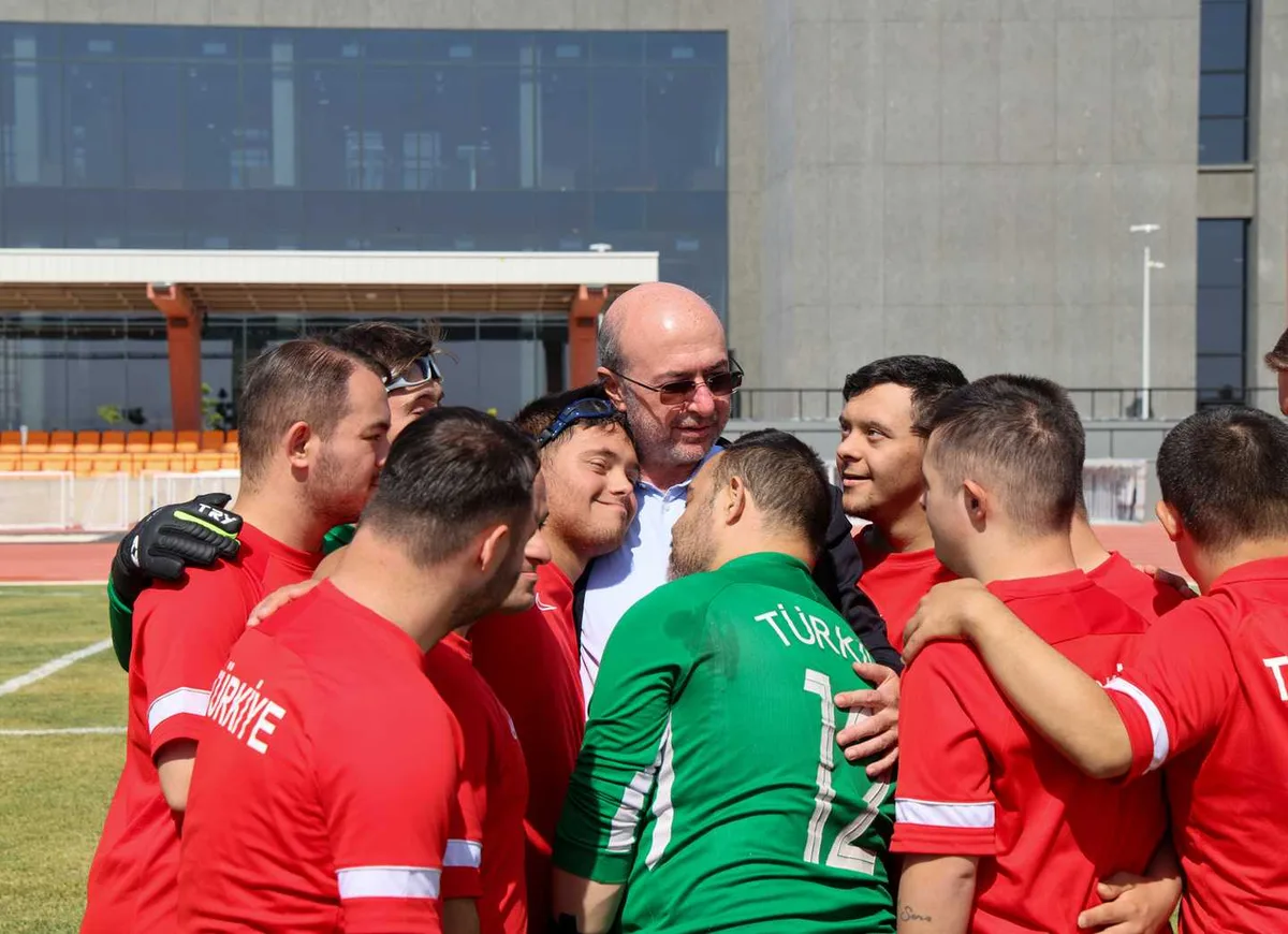 Down Sendromlu Futsal Milli Takımı Konya'da Son Hazırlıkta