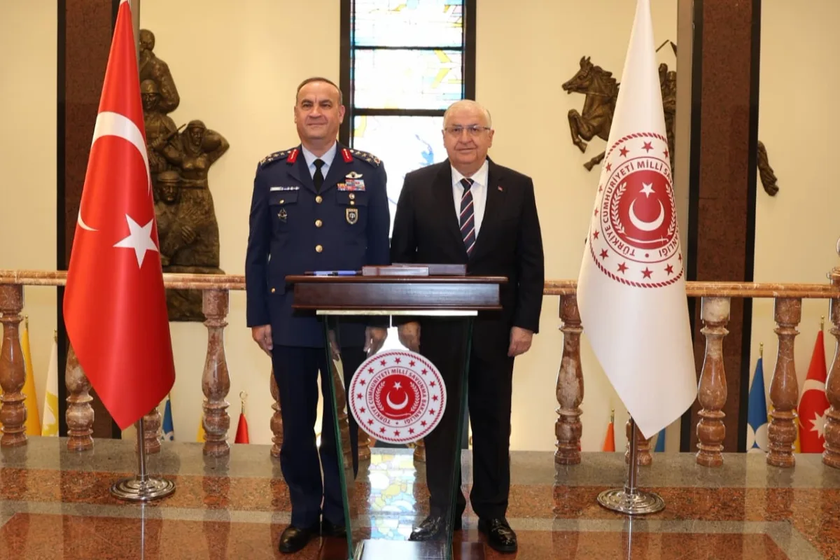 Bakan Güler, Yeni Hava Kuvvetleri Komutanı'nı Kabul Etti