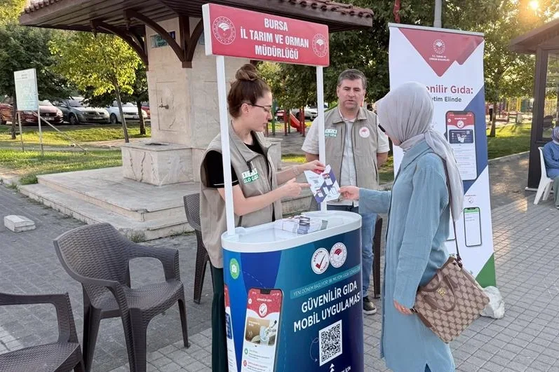 Bursa'da gıda güvenliği için yeni mobil uygulama tanıtıldı