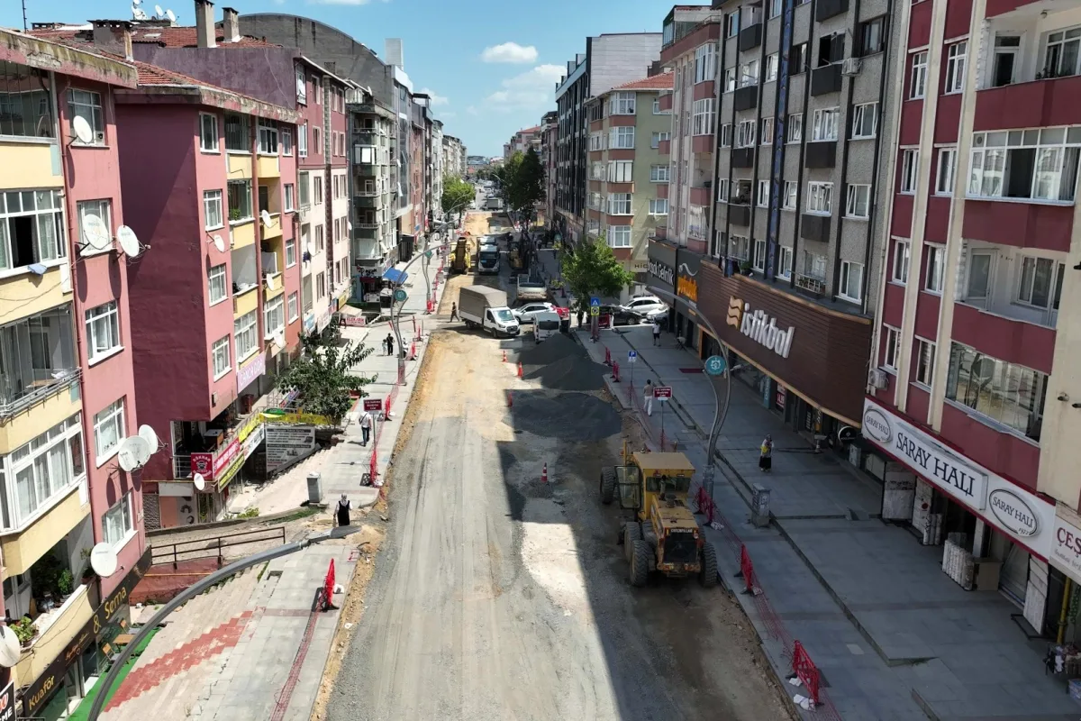 Gebze'de 25 milyonluk cadde projesine hız