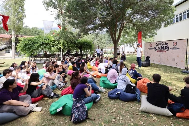 Denizli'de gençler doğayla buluştu: Kariyer ve farkındalık kampı