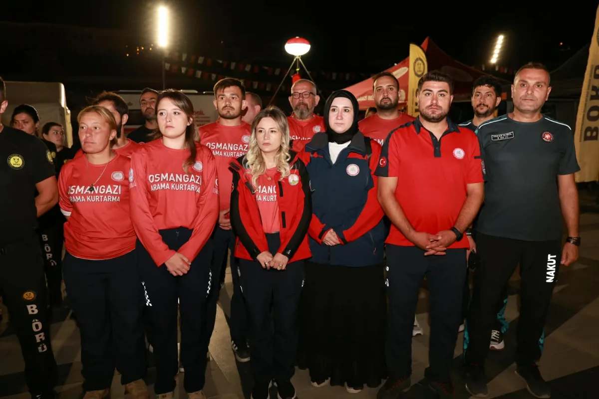 Osmangazi'de 17 Ağustos anıldı: 'Binalar öldürür'