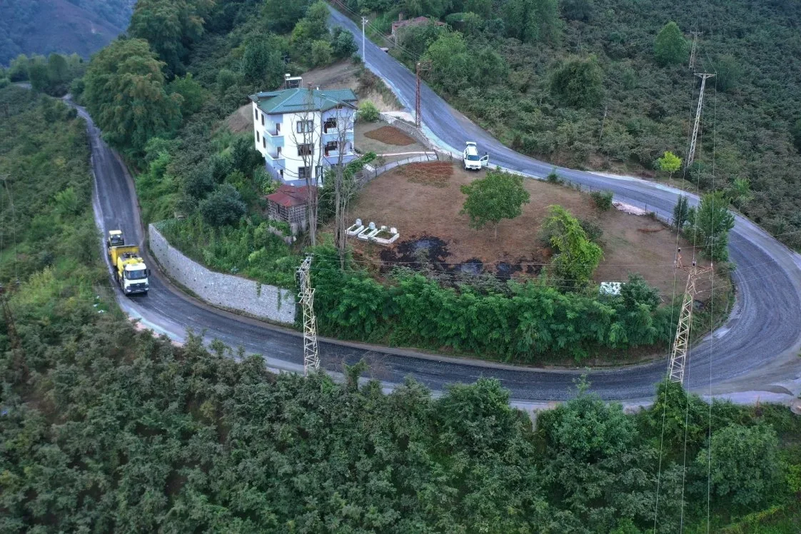 Ordu’da 20 Yıllık Toz Eziyeti Bitti: Yol Asfaltlandı