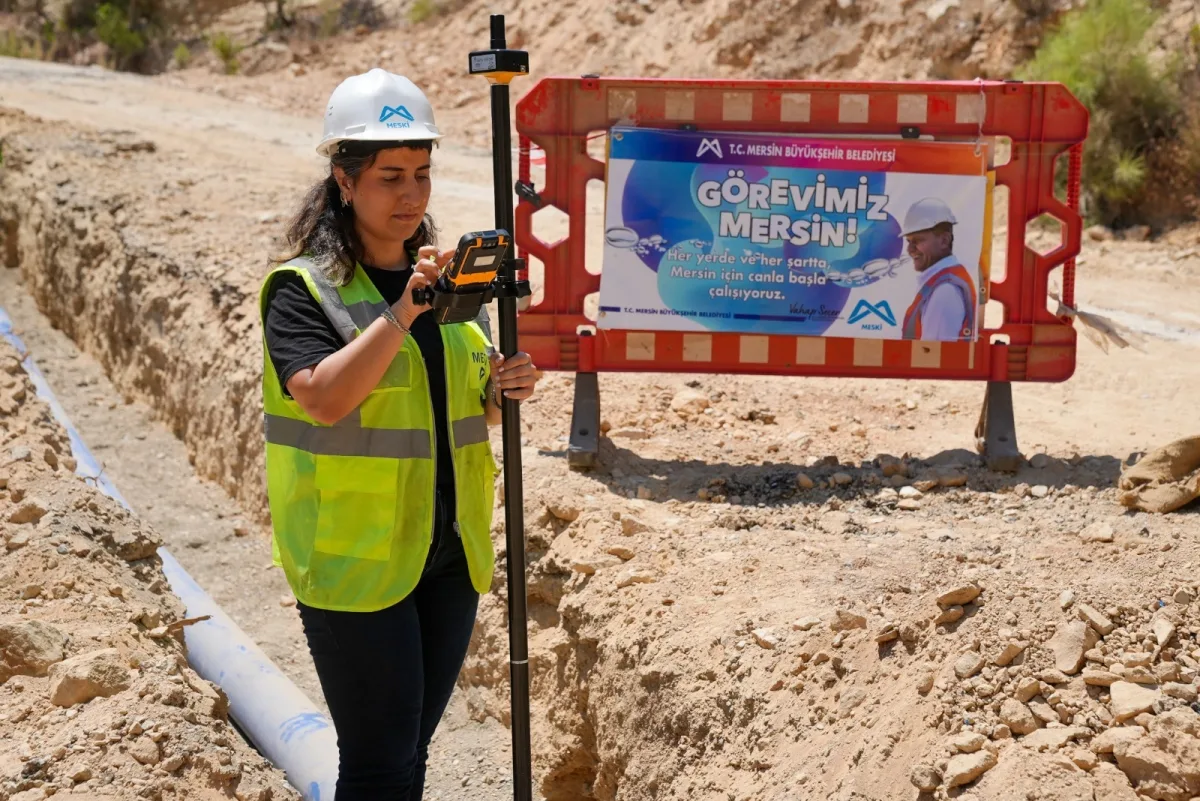 Mersin'de su basınç sorununa kalıcı çözüm yolda