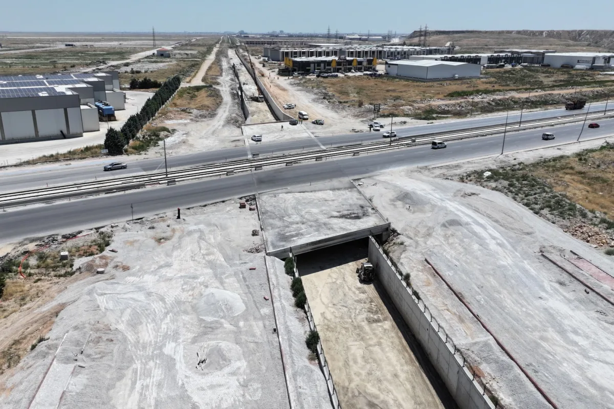 Konya'ya 5,5 km yeni yol: Keçili Kanalı ıslahı hızlandı