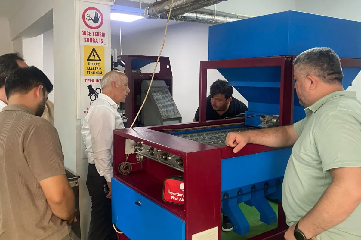 Artvin Ticaret Borsası fındık tesisini inceledi