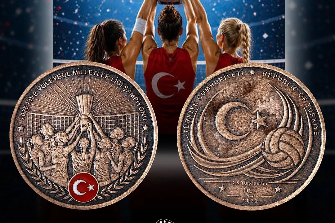 2026 Voleybol Şampiyonluğu hatıra parası satışta