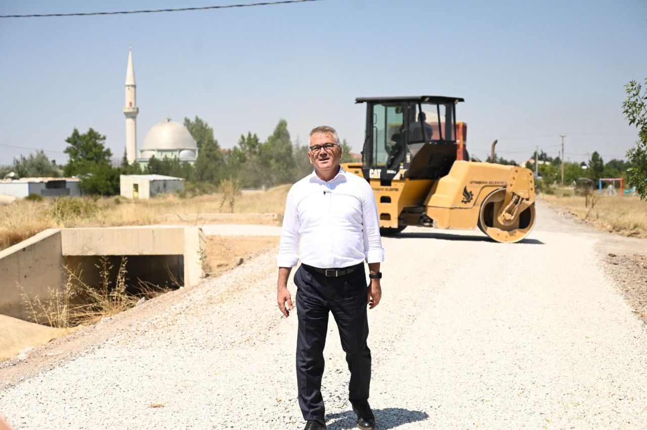 Seydişehir’de Ulukapı Mahallesi’ne 20 bin metrekare soğuk asfalt