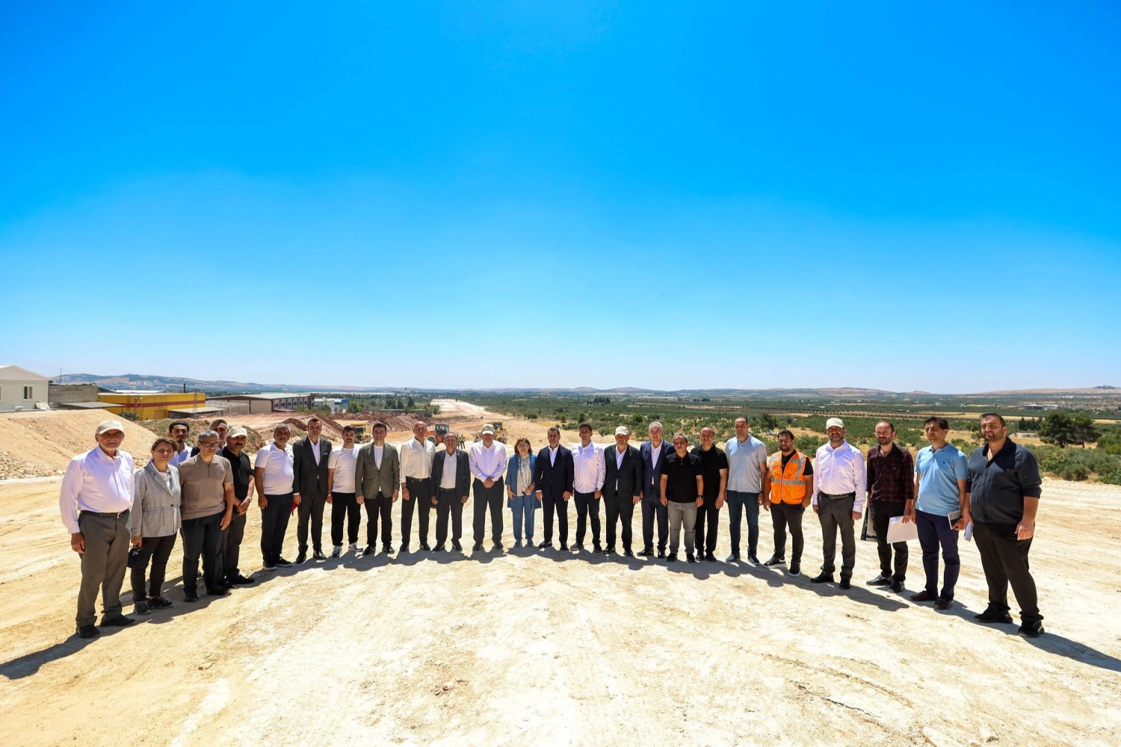 Gaziantep'te havaalanı yolunda çalışmalar tam gaz