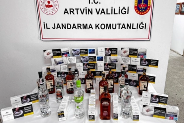 Artvin'de kaçakçılıkla mücadelede 10 gözaltı!