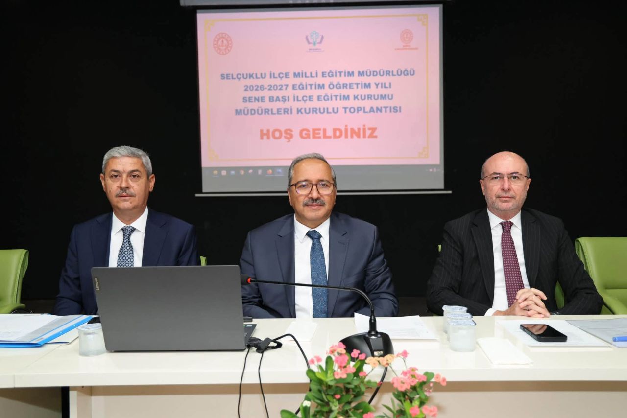 Selçuklu’da yeni eğitim yılı öncesi toplantı yapıldı