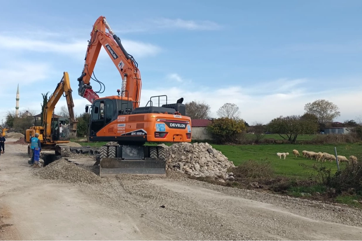 Kocaeli Kandıra’da altyapı çalışmalarında önemli aşama