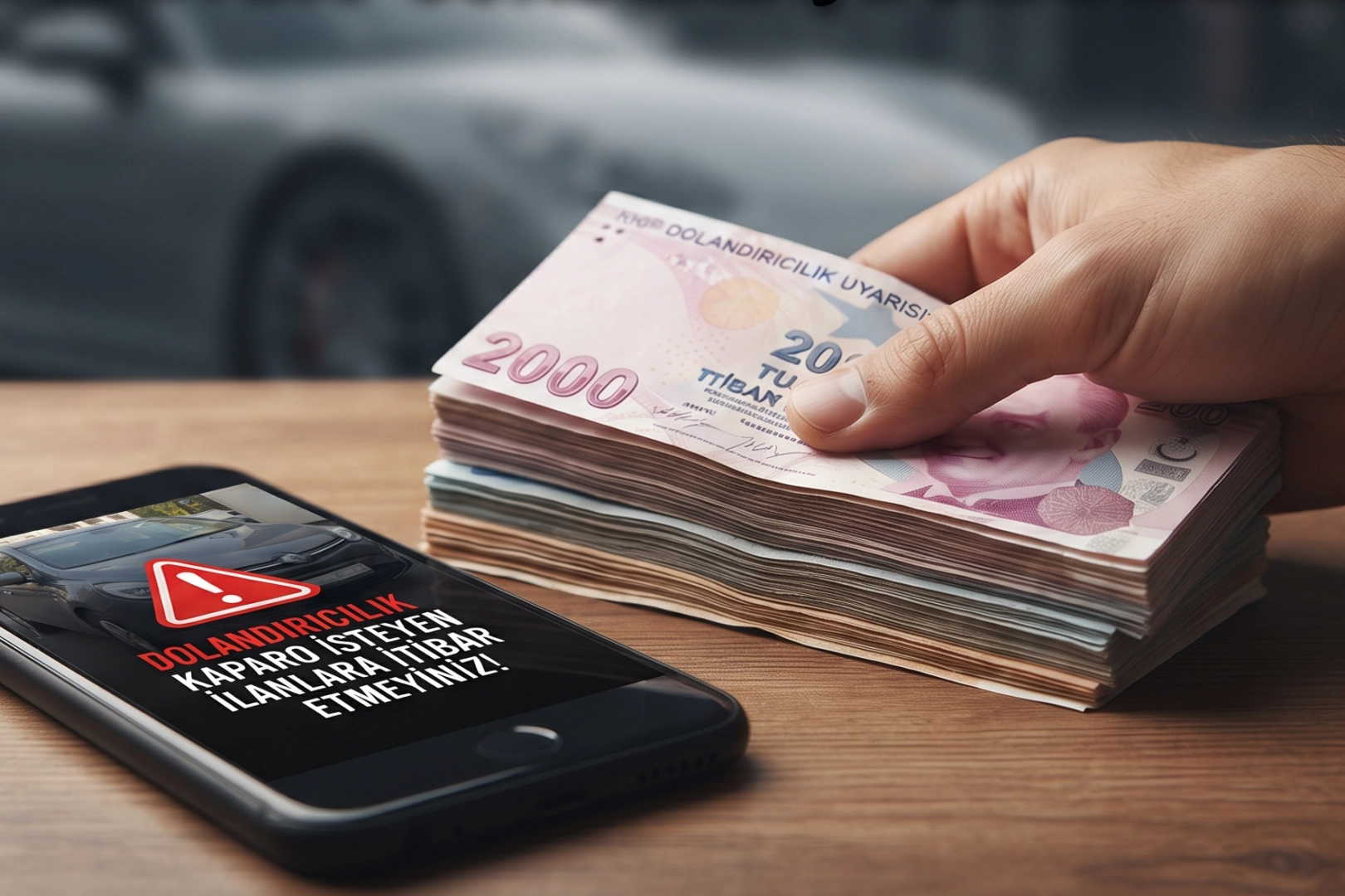 Edirne Keşan’da araç satış ilanı dolandırıcılığı!