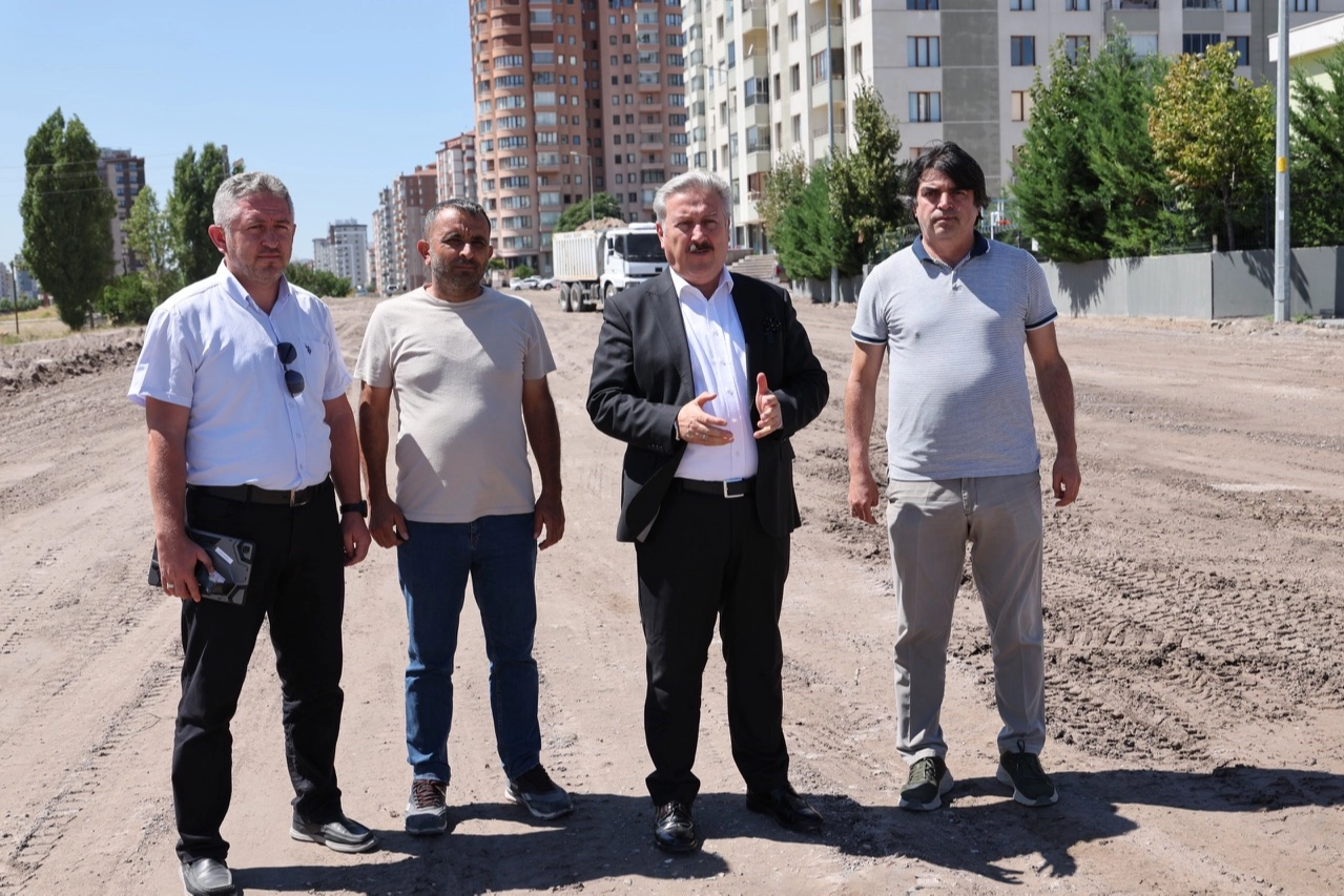 Kayseri Melikgazi'den ulaşıma taze soluk