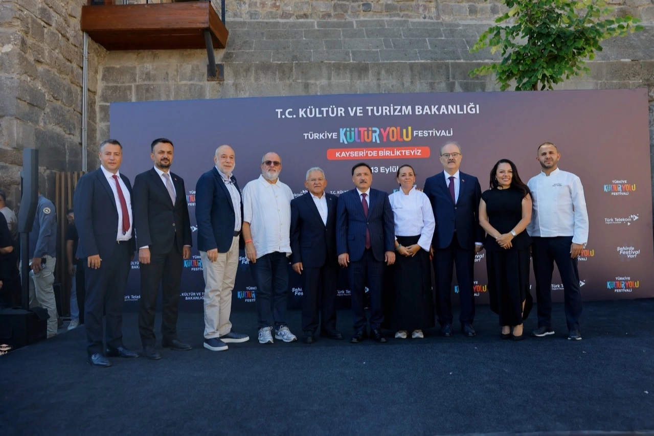 Kayseri'de Kültür Yolu Festivali coşkusu başladı