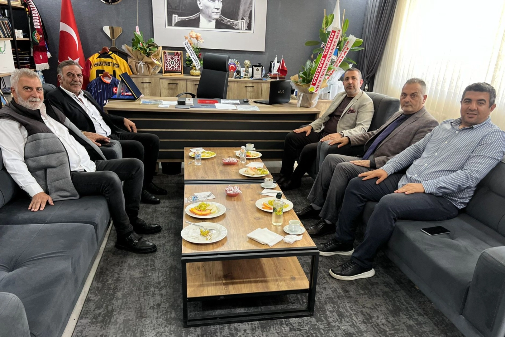 Volkan Barbaros’tan Ağrı ASKF’ye ziyaret