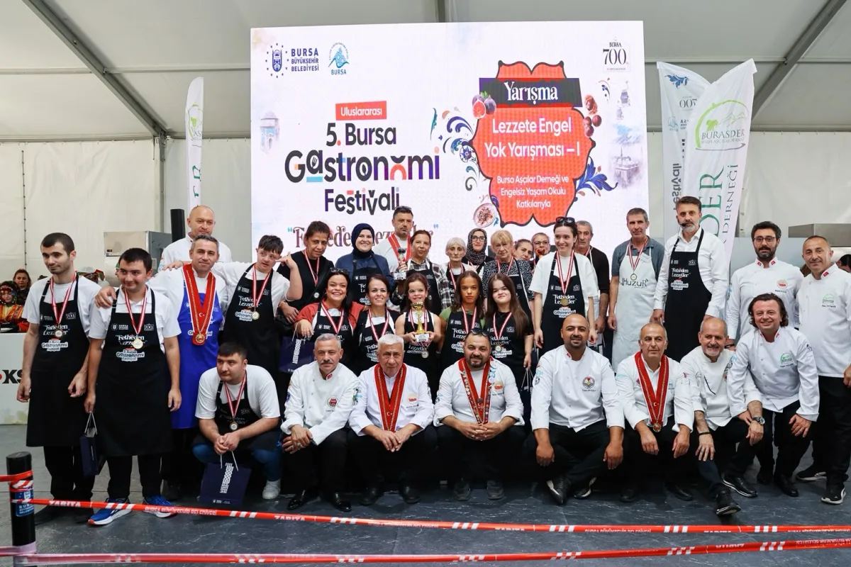 Bursa Gastronomi Festivali’nde Engel Yok Lezzet Yarışması