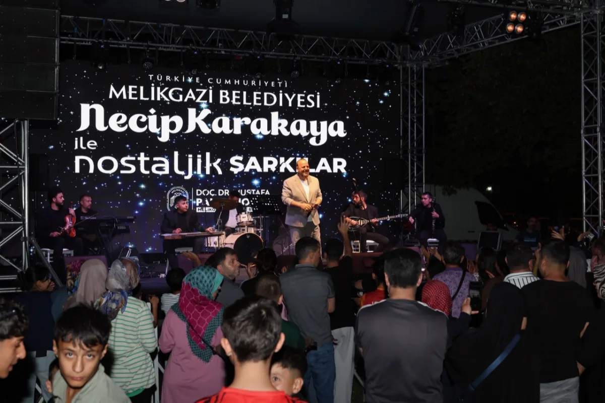 Melikgazi'de Necip Karakaya ile nostaljik müzik akşamı