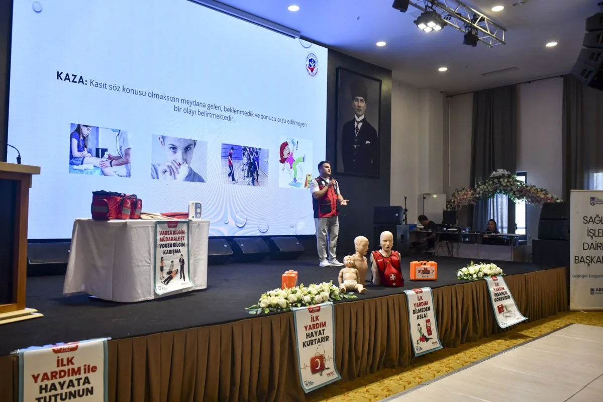 Gündüz bakımevlerinde hayat kurtaran ilk yardım eğitimi