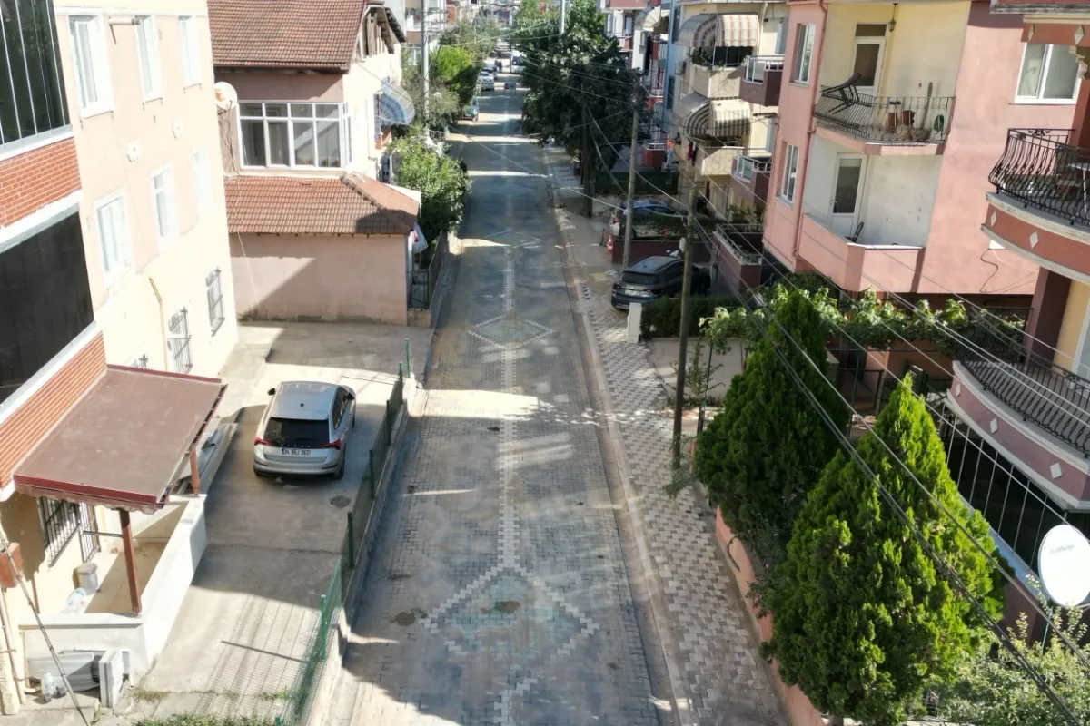 İzmit Yenişehir’de altyapı sonrası zarar gören yollara yenileme