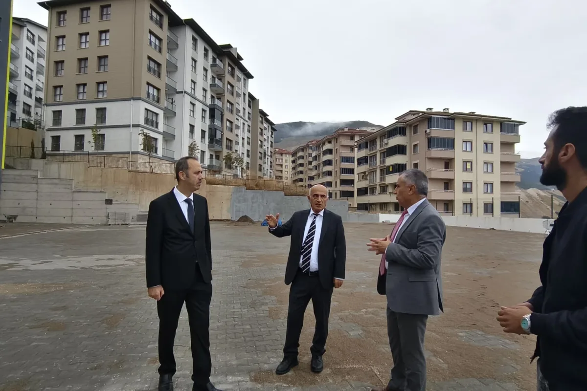 Gemlik'te Okul İnşaatları ve Ahilik Haftası İncelendi